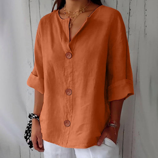 Eileen | Breezy Classic Everyday Blouse