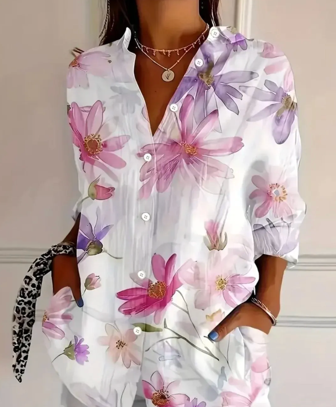 Liora | Soft Petal Blouse