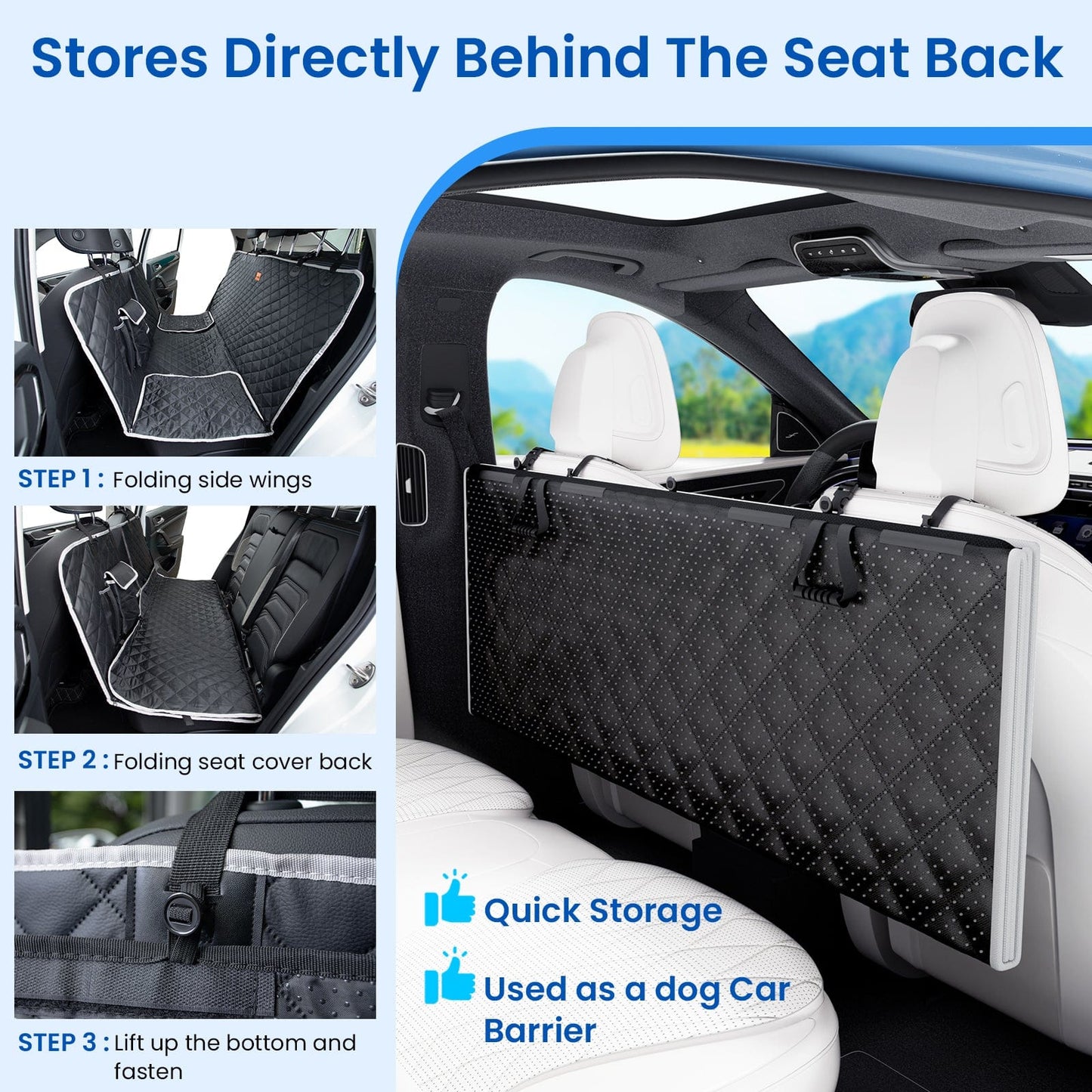 Adventure Paws™ Premium Dog Car Seat Cover