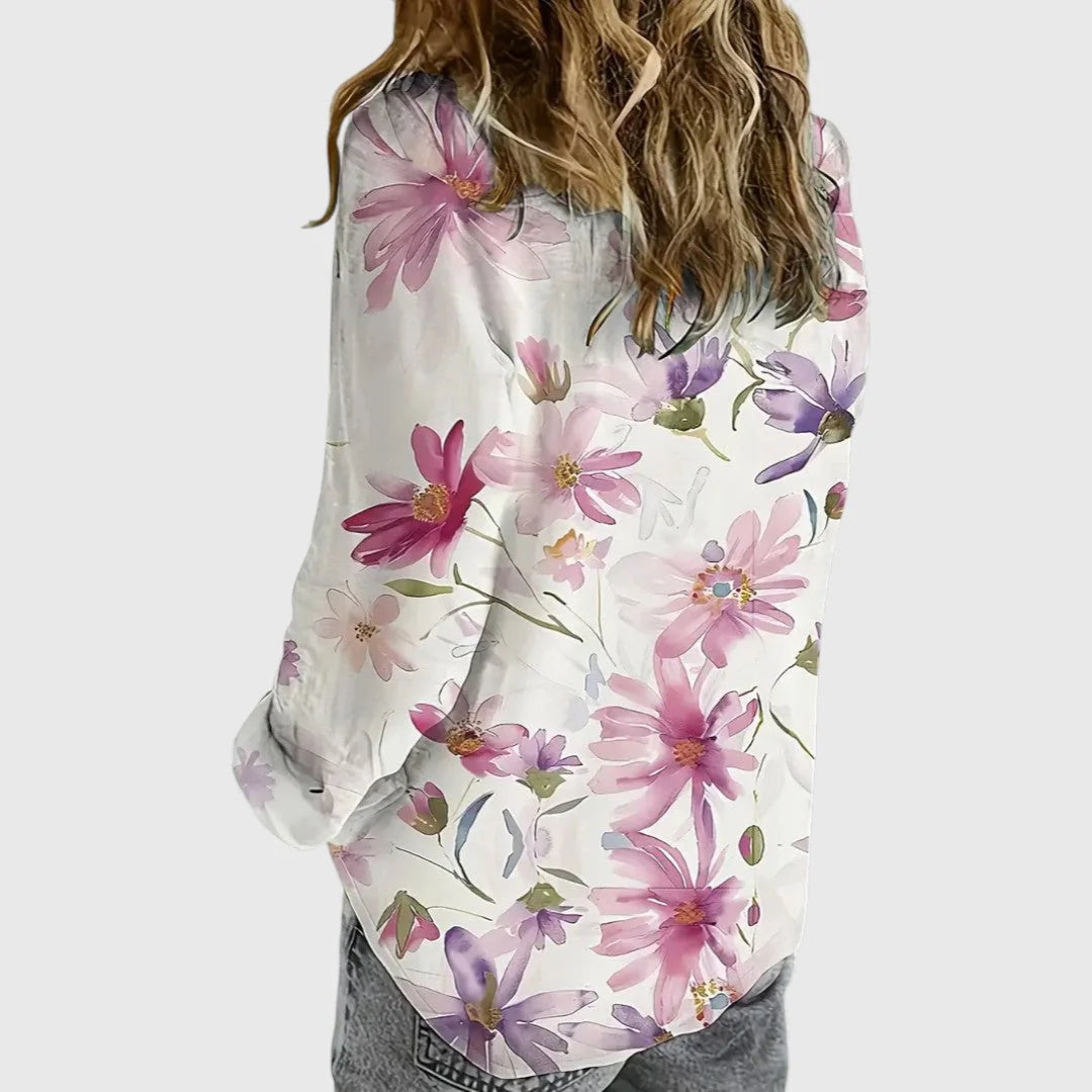 Liora | Soft Petal Blouse