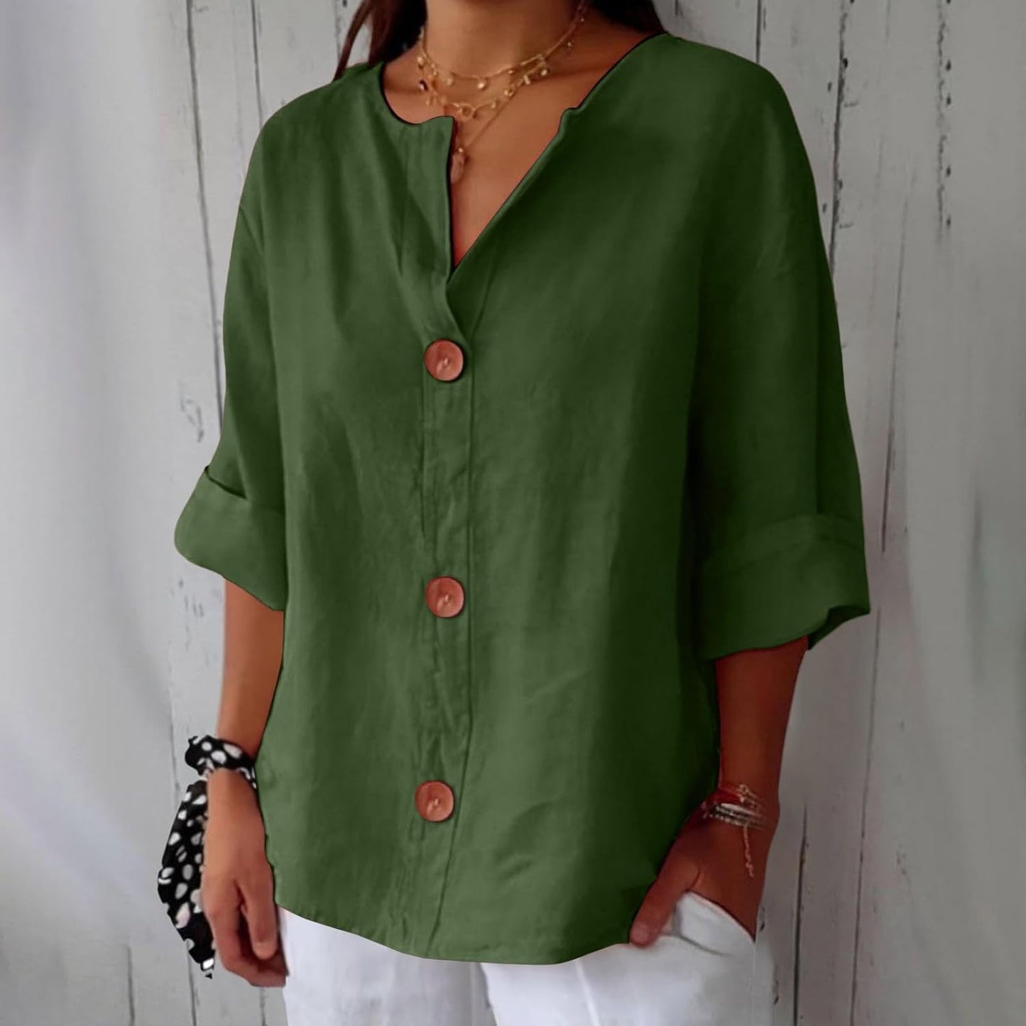 Eileen | Breezy Classic Everyday Blouse