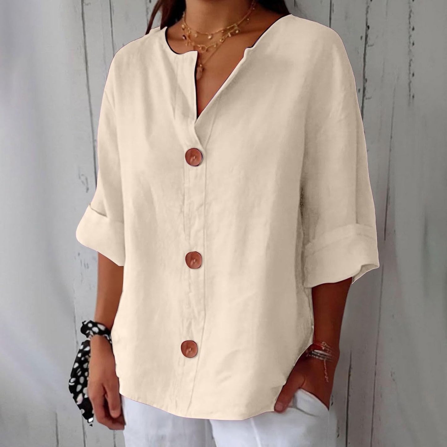Eileen | Breezy Classic Everyday Blouse