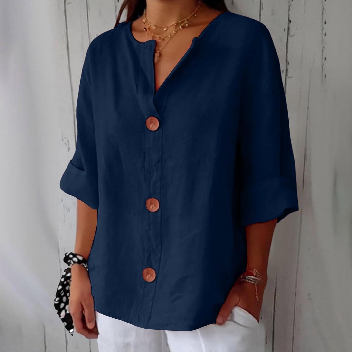 Eileen | Breezy Classic Everyday Blouse