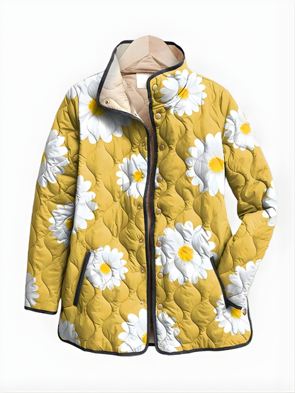 Flower™ | Vintage Charming Floral Quilted Jacket