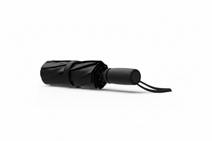 StormGuard™ Windproof Travel Umbrella- Compact, Automatic, Black