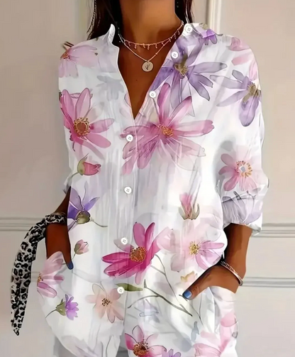 Liora | Soft Petal Blouse