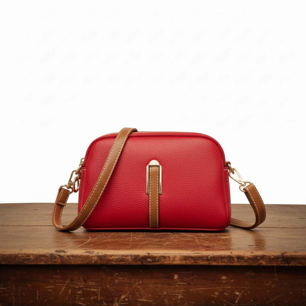Diana Leather Crossbody Bag