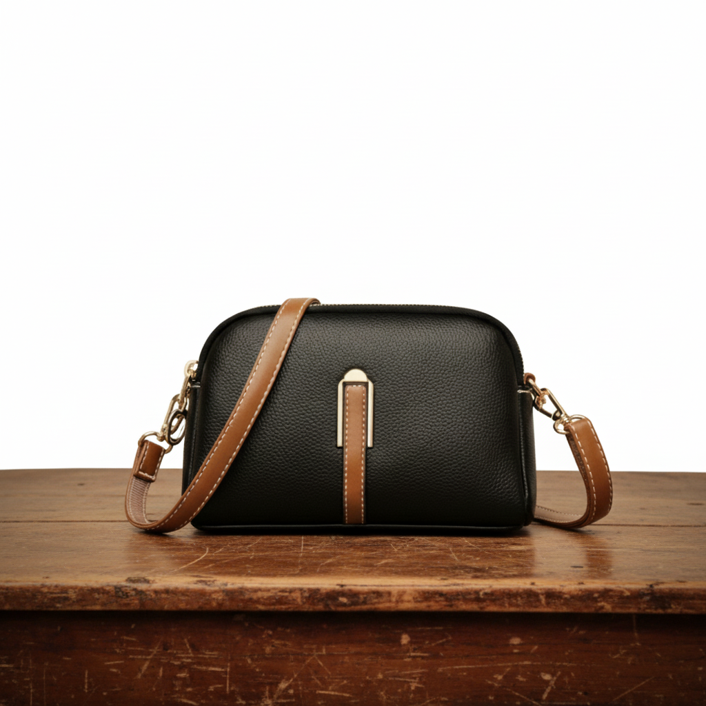 Diana Leather Crossbody Bag