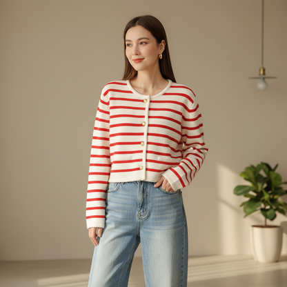 Sienna | Stripe Cardigan